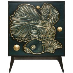 Комод Плава Лагуна с 3 ящиками