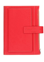 Фирменный красный органайзер-ежедневник 21,5х15,5х3,5 см Pierre Cardin (Пьер Карден) PC190-F04-3