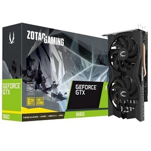 Видеокарта Zotac GeForce GTX 1660 Twin Fan 6GB (ZT-T16600K-10M)
