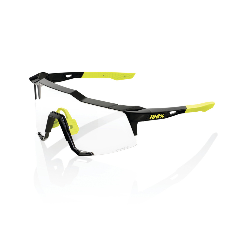 Спортивные очки с диоптриями 100% Speedcraft / Gloss Black / Photochromic Lens OS