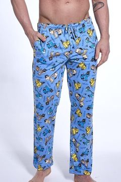 Брюки домашние мужские в клетку Cornette 691/58