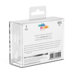 Набор из 7 металлических кубиков для ролевых игр Oakie Doakie Dice RPG Set Metal Dice - Mercury