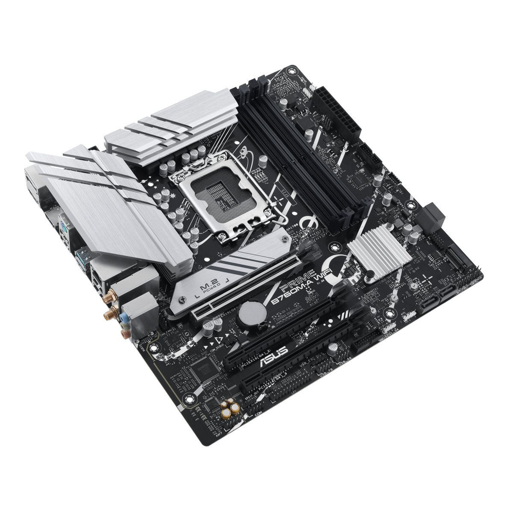 Материнская плата ASUS PRIME B760M-A WIFI, LGA1700, mATX