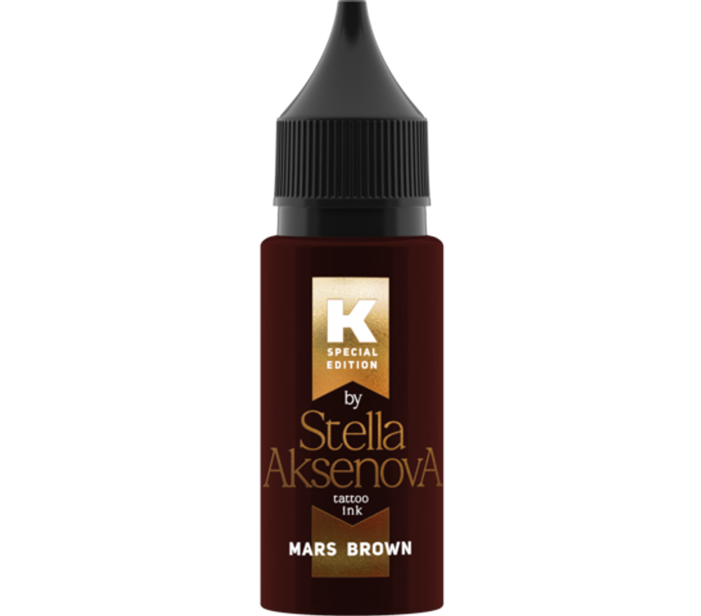 Mars Brown КРАСКА Tattoo Ink by Stella Aksenova