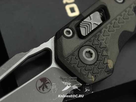 Нож Microtech MSI Ram-Lok S/E 210T-10APPMTC Polymer Tri-Grip Camo Apocalyptic