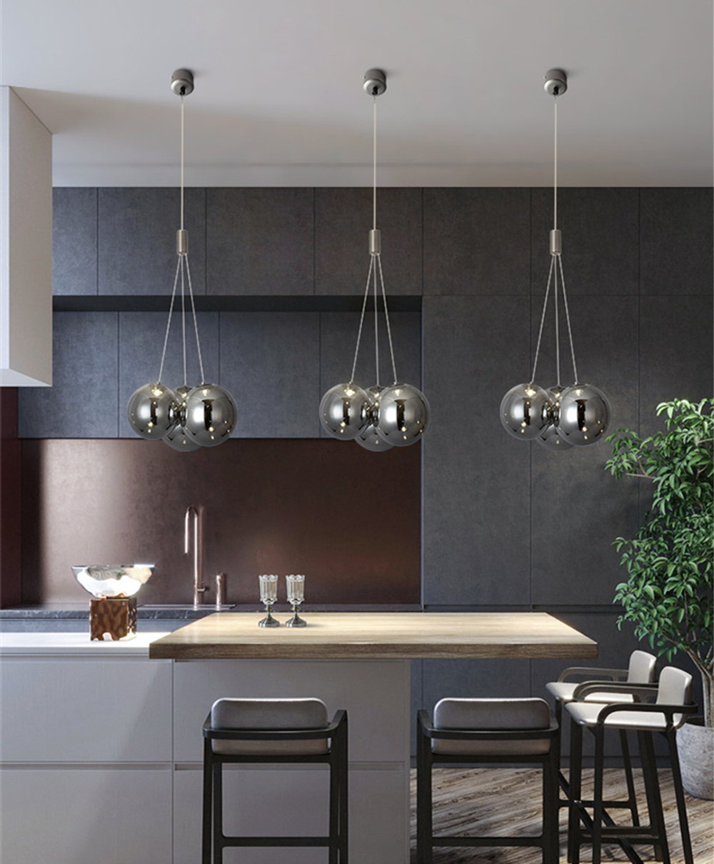 Подвесной светильник 19152P/3 silver