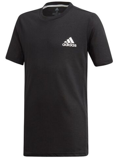 Футболка для мальчика теннисная Adidas B Escouade Tee - black/white