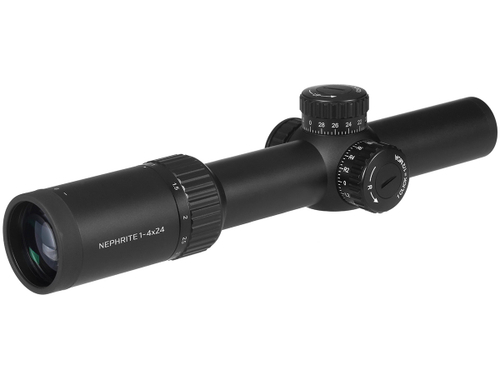 Прицел Gaut Nephrite 1-4x24, сетка 60