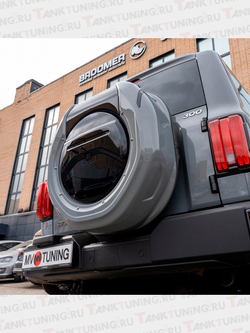 Бокс запасного колеса BRM серый для Tank300