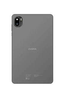 Задняя крышка с рамкой для Digma 8430E 4G (Серая)