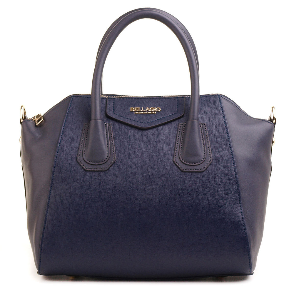 797/10 BG кожа /саффиано син./сер. (сумка жен.)