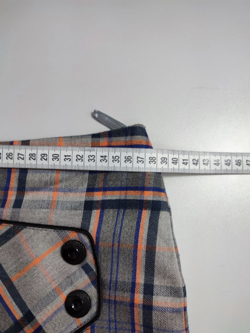 Юбка стильная в клетку 44-46 размер