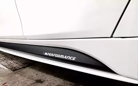 Накладки (лезвия) под пороги M-PERFOMANCE для BMW 3 F30 F31