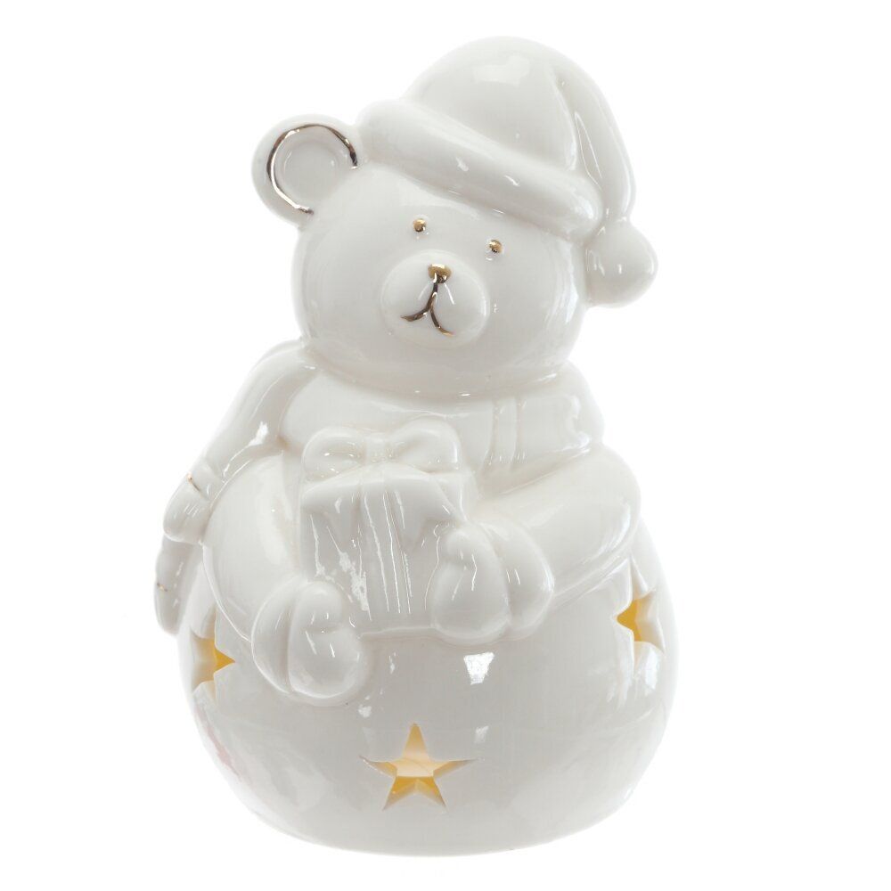 GAEM Фигурка декоративная "Медвежонок" с подсветкой (2хLR44), L7 W7 H12 см, 2в.