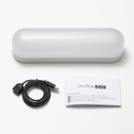 Голубой вибратор iroha Fit Minamozuki - 17,7 см.