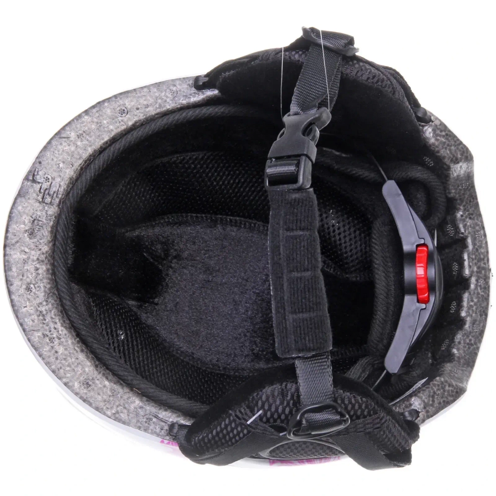 Шлем защитный для зимних видов спорта MS-86 Magenta Flower, размер M (55-58)