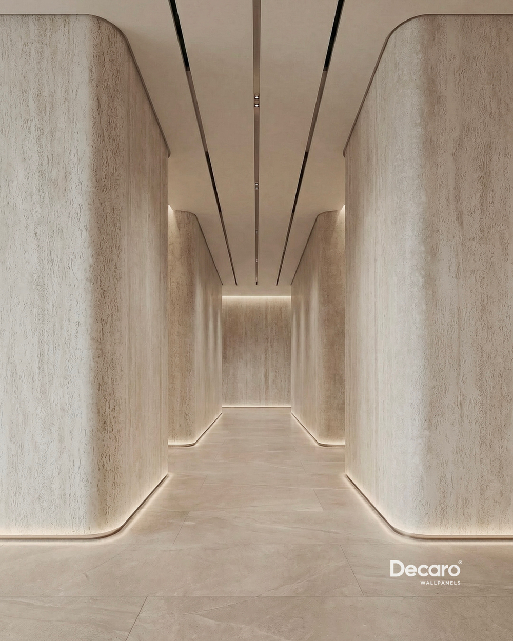 Гибкий камень Decaro WallPanels Flex Stone D1011 Ocean Travertine