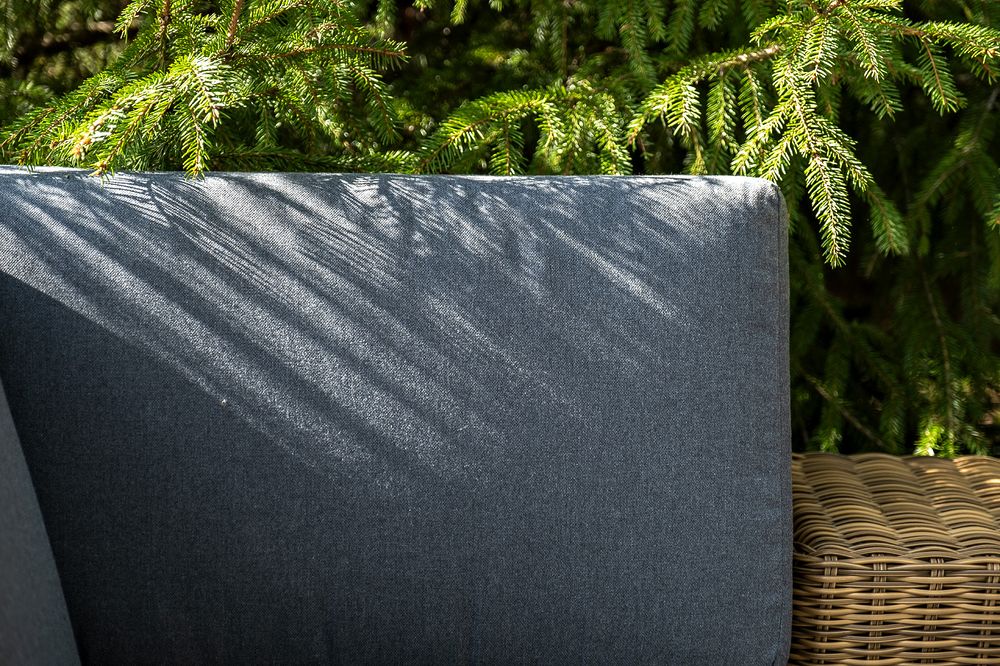 "Капри" трансформирующаяся лаунж-зона из искусственного ротанга, цвет соломенный