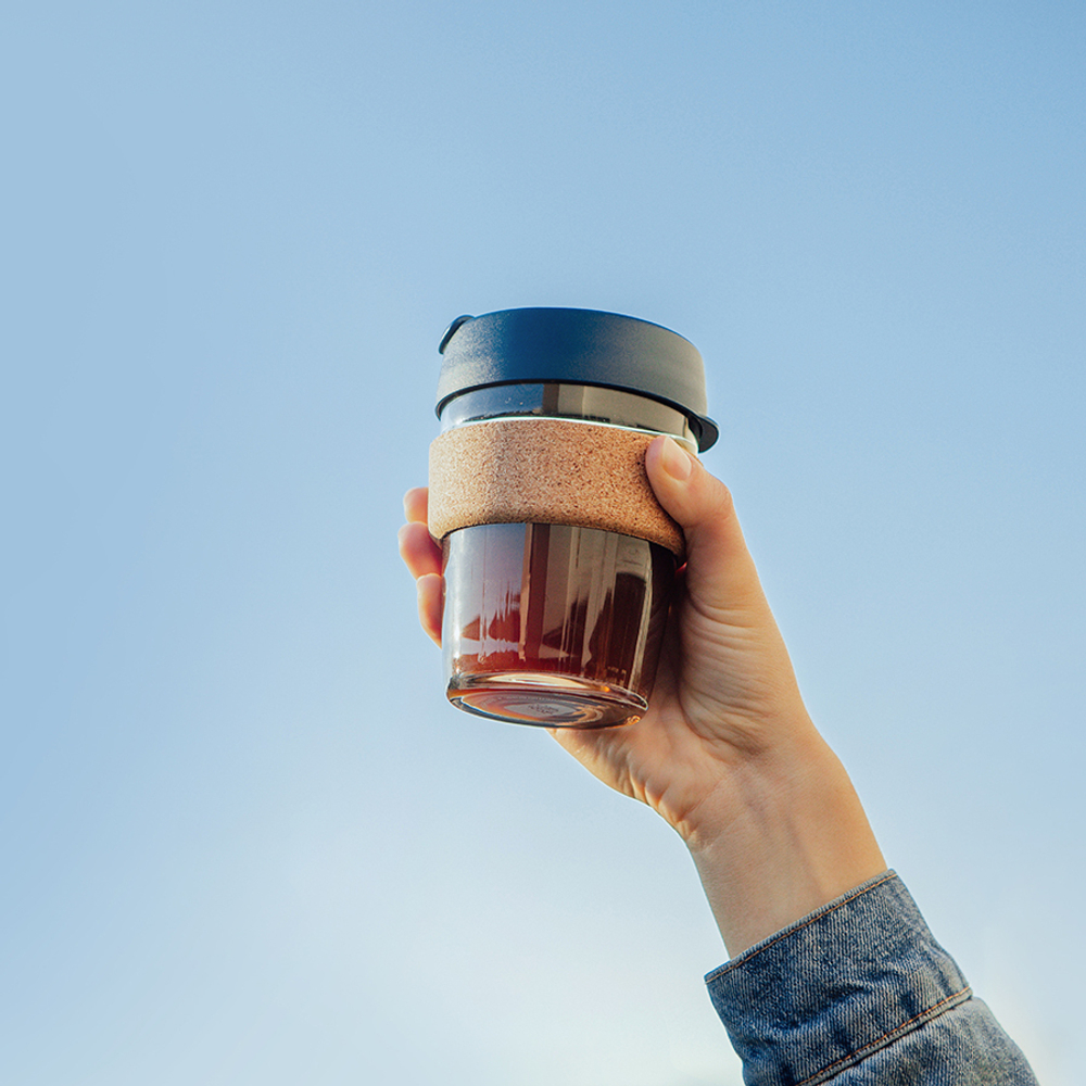 Кружка brew cork m 340 мл latte