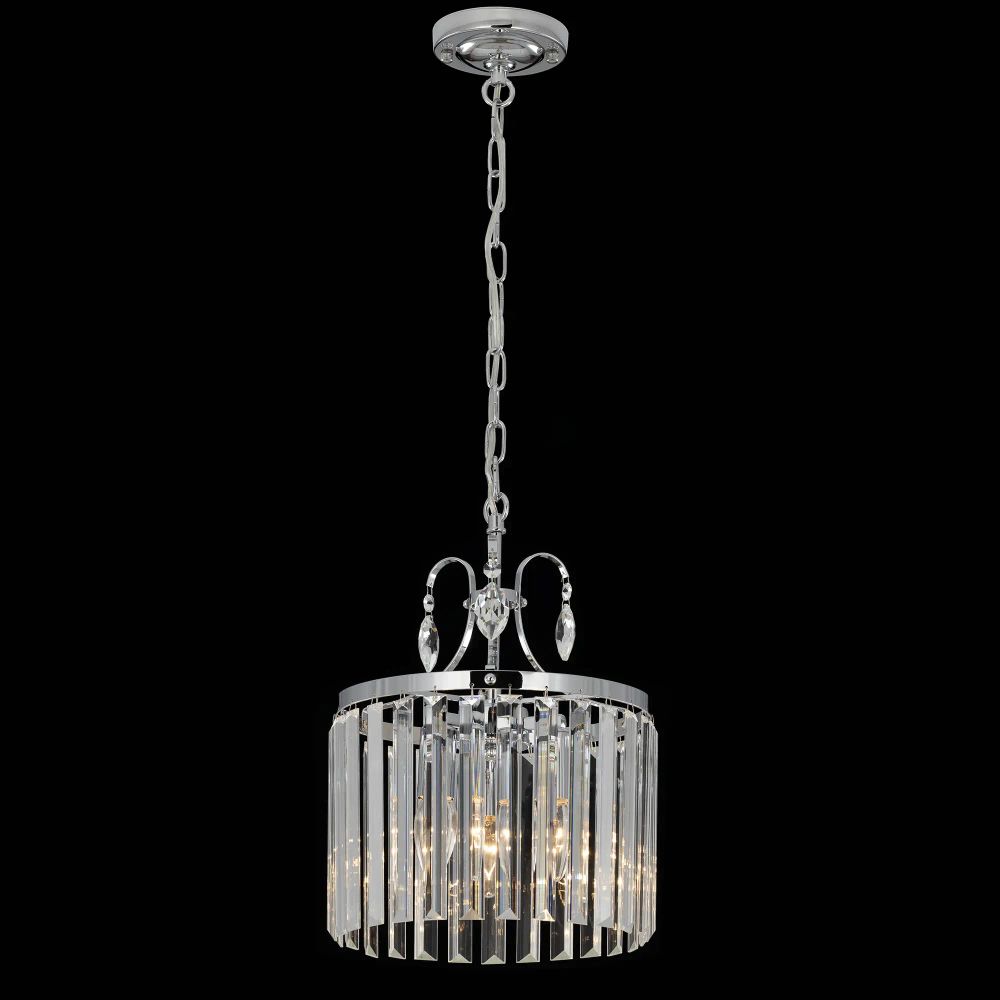 Citilux Инга CL335131 Люстра хрустальная подвесная Хром
