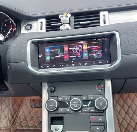 Магнитола Range Rover Evoque 2015-2018 (HARMAN) - Radiola RDL-1666-16+ монитор 10.25" на Android 12, 8Гб+128Гб, CarPlay, 4G SIM-слот