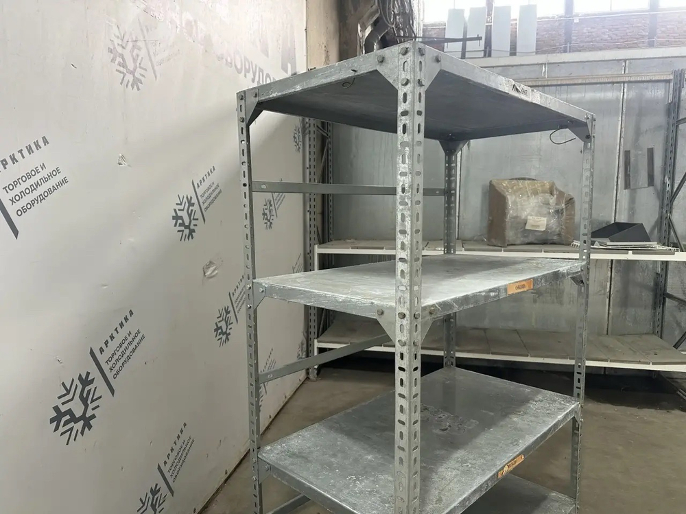 Стеллаж складской оцинкованный 106х40х180 (разборный)