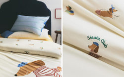 Пододеяльник Zara Home, хлопок 100%, однотонный, 1610/088