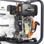 Мотопомпа дизельная PATRIOT MPD3072SFE для грязной воды 335101650