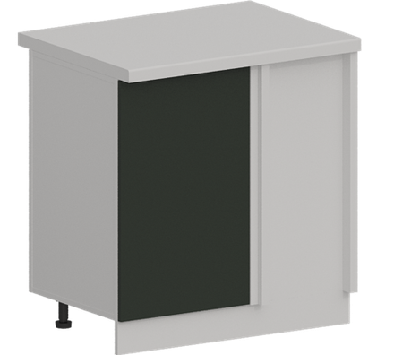 Кухня Модуль ШНУ 990М Графит / Насыщенно-зеленый