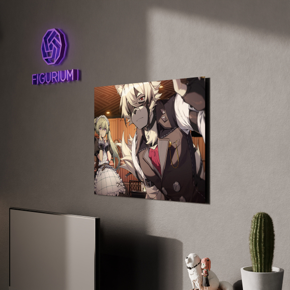 Постер Corin x Lycaon - Zenless Zone Zero