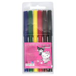 Фломастеры 6цв. "Hello Kitty and Friends" на водной основе, вентилир.колпач. морозостойкие (Центрум)