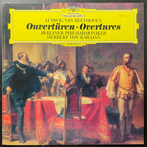 Бетховен - Увертюры (Япония 1974г.)