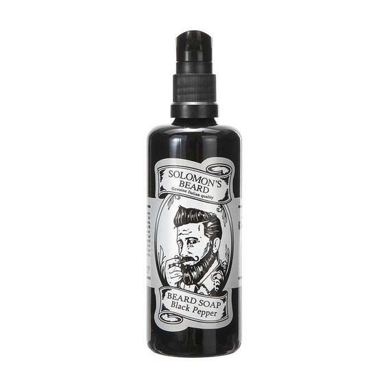 Мыло для бороды Solomon's Beard Black Pepper 100 мл