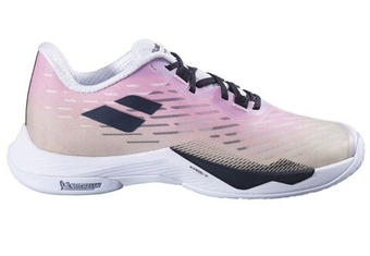 Женские кроссовки для бадминтона/сквоша Babolat Shadow Tour 5 - pink/green