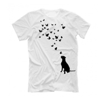 Футболка "Боксер и бабочки"