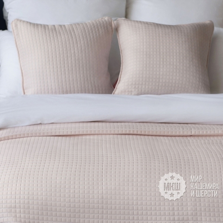 Покрывало пледового типа КУББ (арт. BL02-281-02) - 230х250 см. - розовое