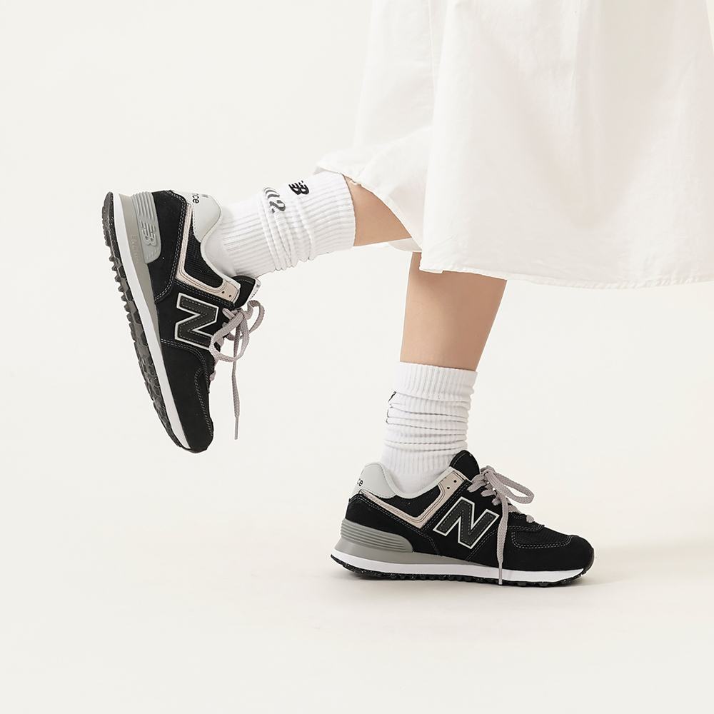574 New Balance 'Core Pack - Black Grey'