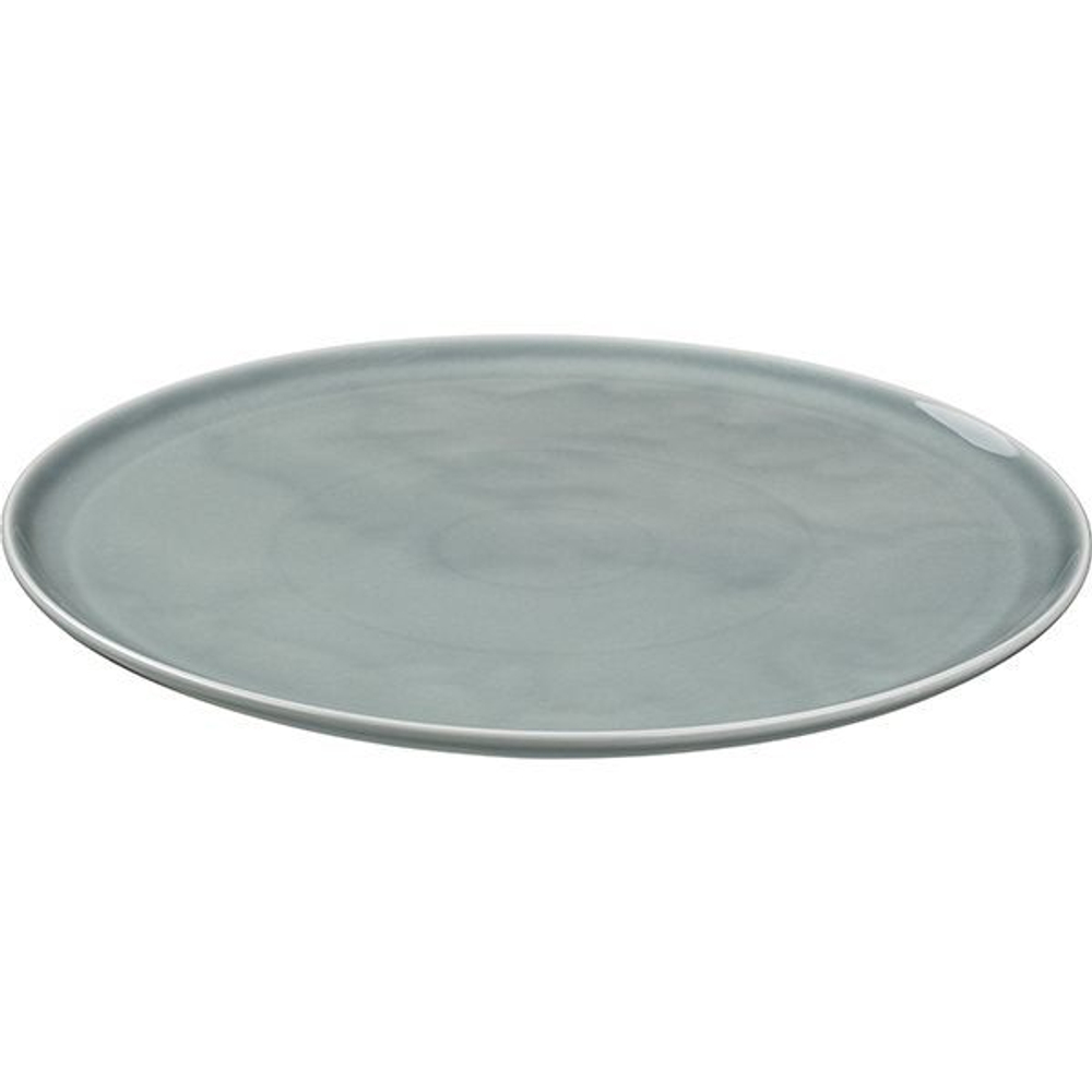 Блюдо для пиццы «Акварель» Принц;фарфор;D=320,H=11мм;свет.-сер. (Цвет: светло-серый)