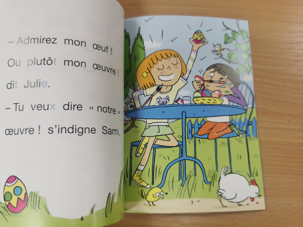 J'apprends a lire avec Sami et Julie CP Niveau 2: Sami et Julie cherchent les oeufs