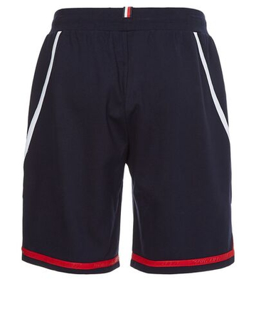 Мужские теннисные шорты Tommy Hilfiger Trim Short - небесный