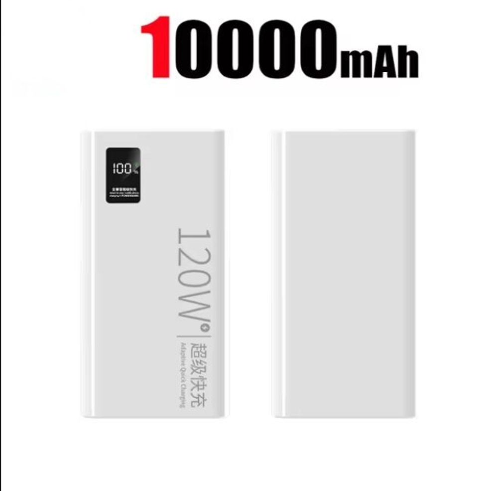 Внешний аккумулятор Powerbank для 2 устройств. Режим быстрого заряда.