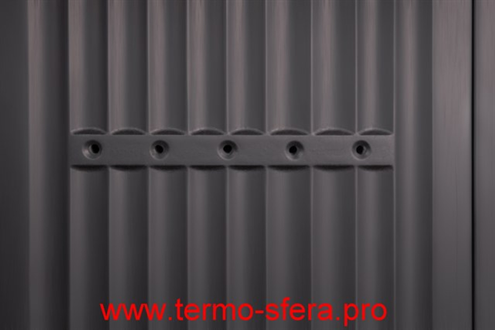 Каминная топка Экокамин Альфа 1000 RB два стекла правая черный шамот