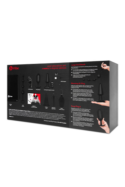 b-Vibe набор анальных игрушек MASSTER'S DEGREE SET