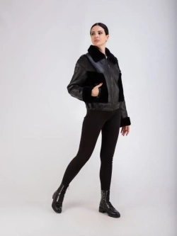 Дубленка женская натуральная зимняя