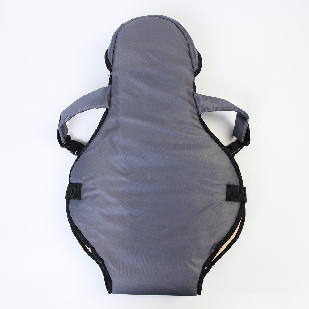 1804470 Рюкзак-кенгуру «Сидим и лежим», цвет серый