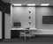 Потолочный светильник Зон / Zon 90 Вт 3000 К 120° Technical c032cl-90w3k-sq-w