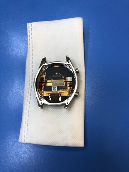 Huawei Watch GT Classic 46mm(FTN-B19V) Дисплей в сборе с тачскрином и серебристой рамкой Оригинал Сервисный 02352GXS