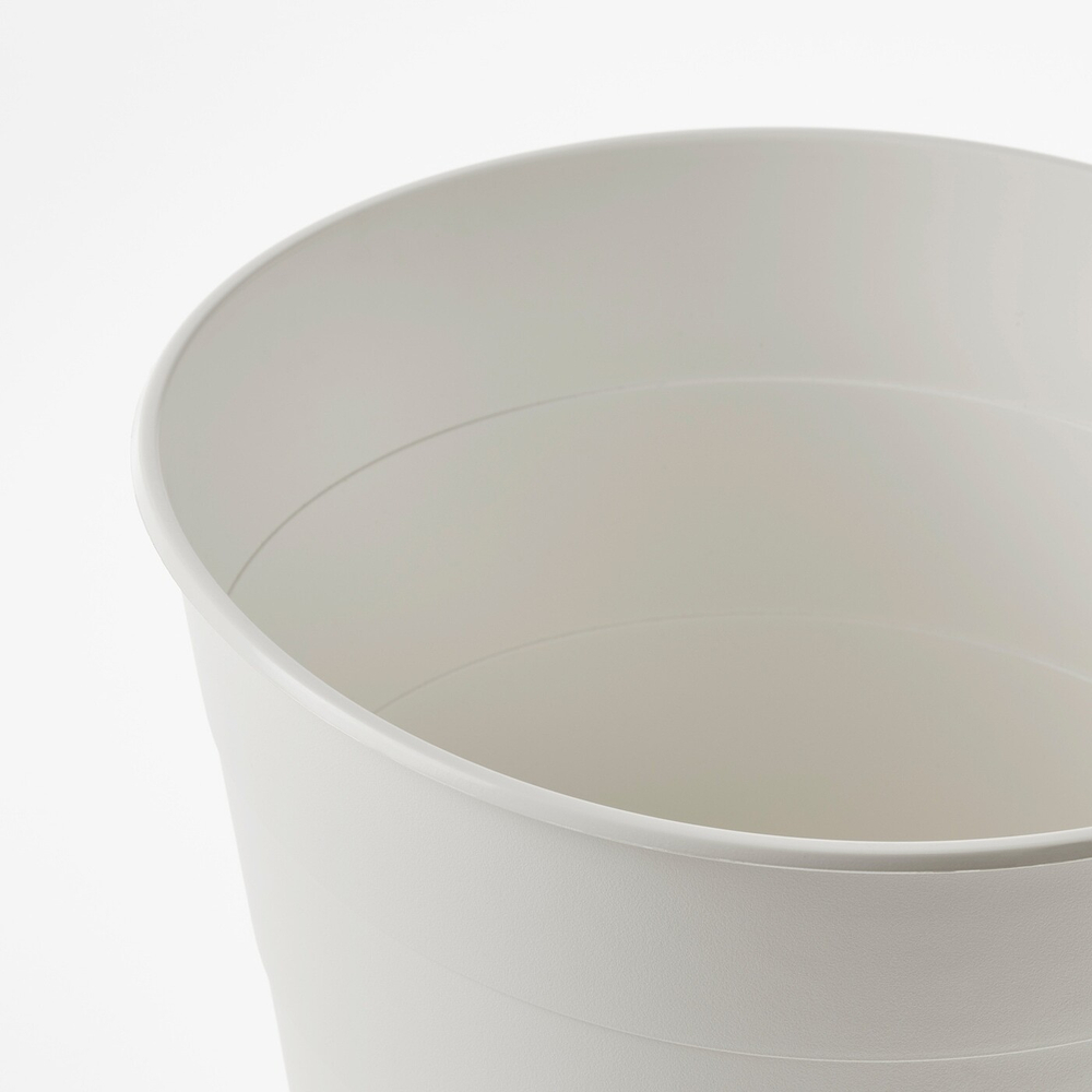 IKEA FNISS  (ИКЕА ФНИСС)  -  Корзина для мусора, белая, 10 л