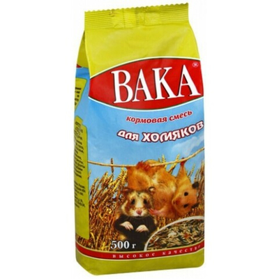 Вака "ВК" д/хомяков 500г. ВАКА
