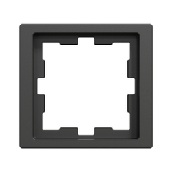 Рамка MERTEN MTN4010-6534 D-Life 1 постовая антрацит
